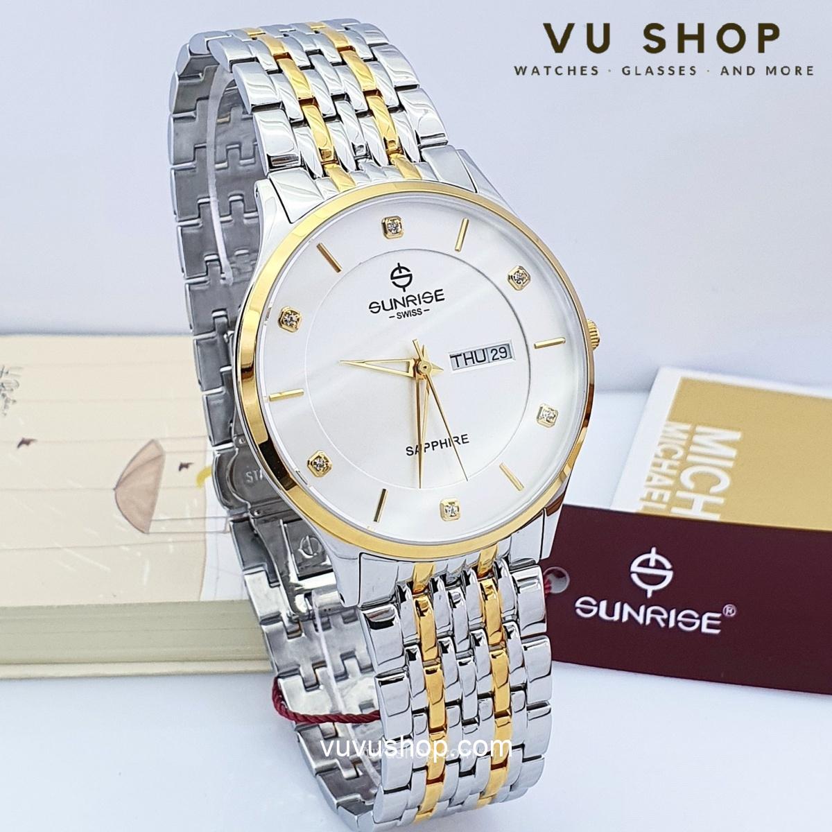 Đồng hồ nam SUNRISE 1109SB Chính hãng - Ảnh 2