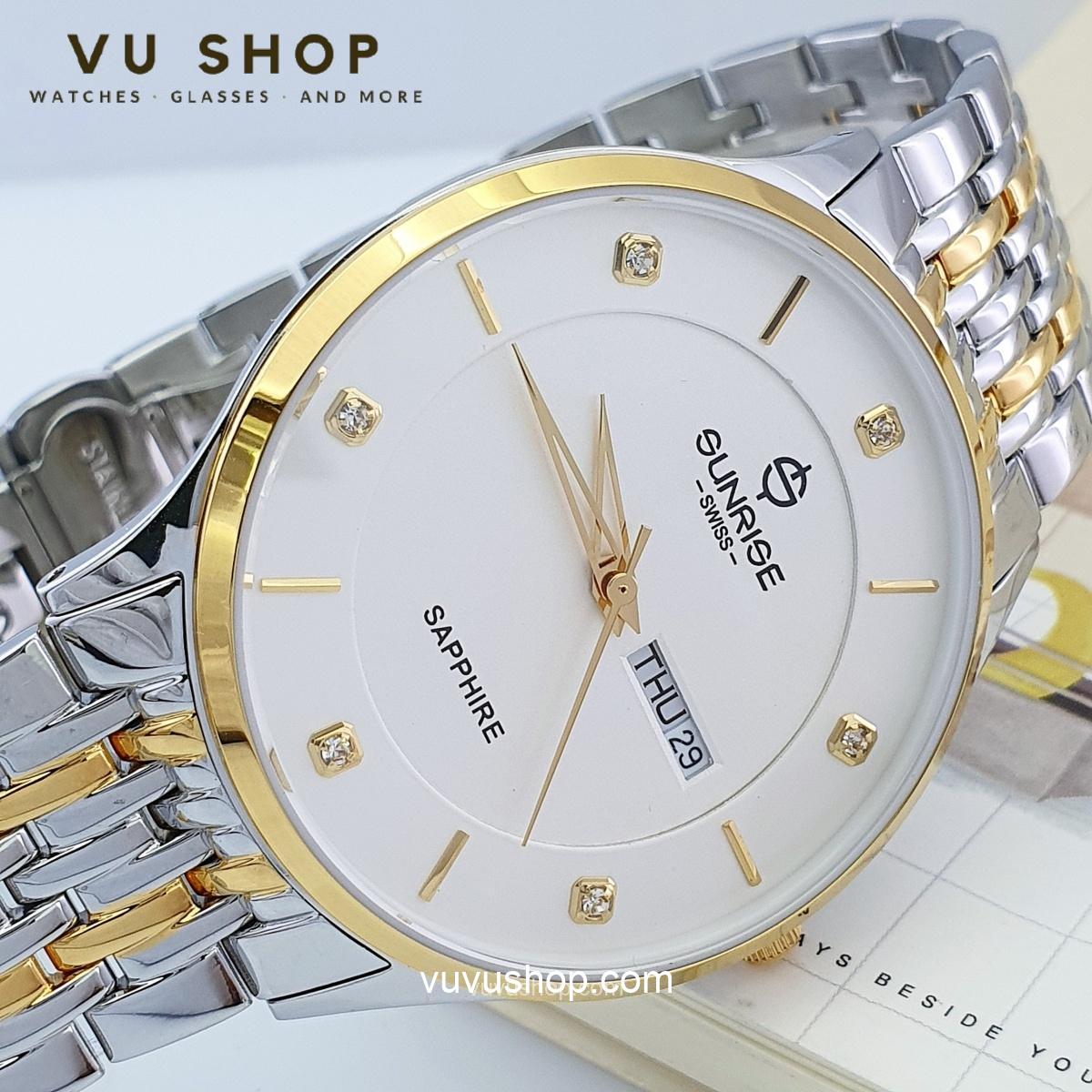 Đồng hồ nam SUNRISE 1109SB Chính hãng - Ảnh 5