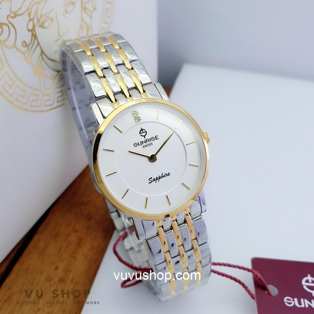 Đồng hồ nữ SUNRISE DL737SWC Siêu mỏng Chính hãng - Ảnh 3