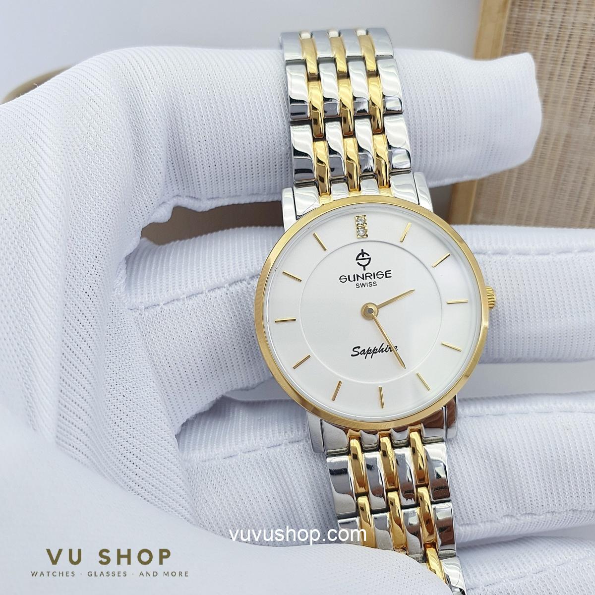 Đồng hồ nữ SUNRISE DL737SWC Siêu mỏng Chính hãng - Ảnh 5