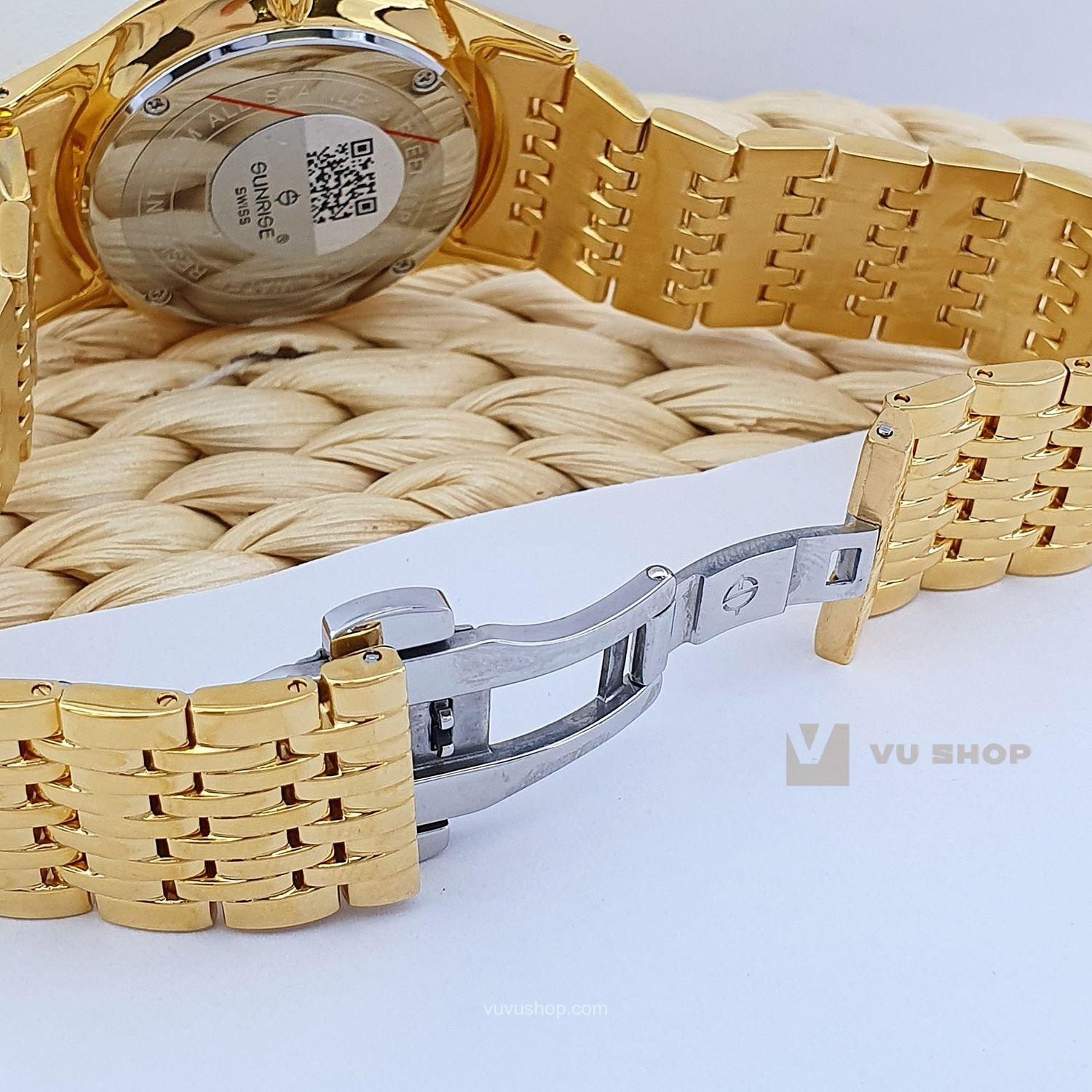 Đồng hồ nam SUNRISE DM736SWC Siêu mỏng Chính hãng - Ảnh 9