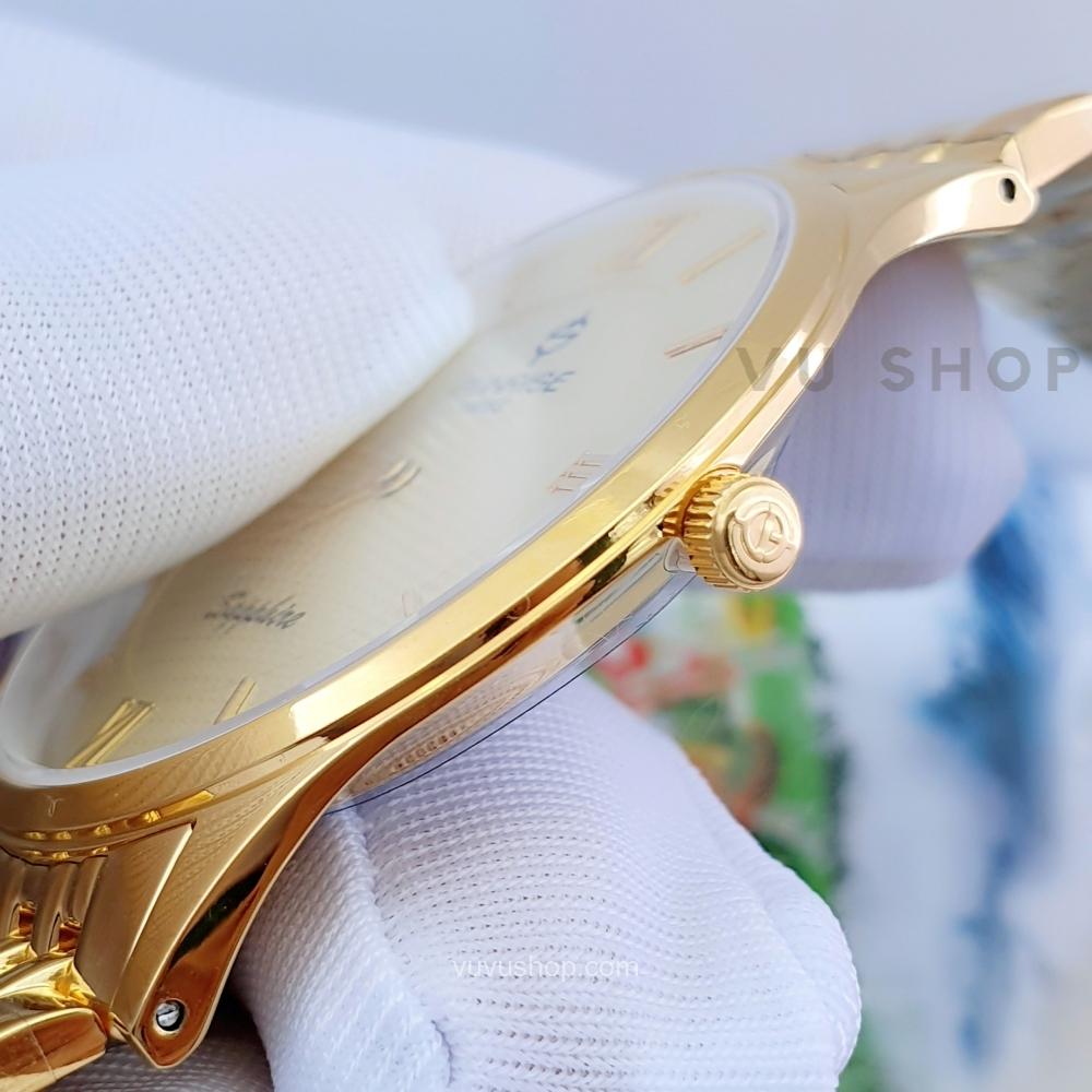 Đồng hồ đôi SUNRISE DM736SWC Siêu mỏng Chính hãng - Ảnh 7