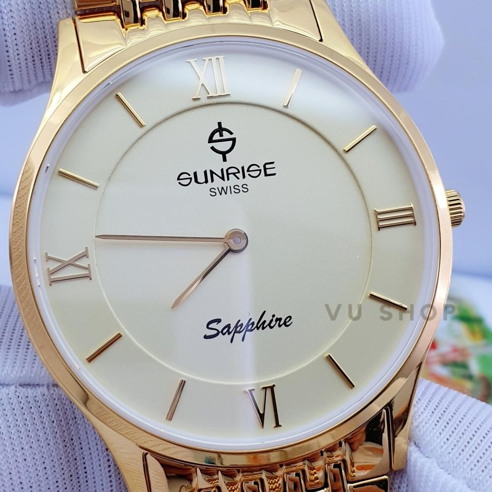 Đồng hồ nam SUNRISE DM736SWC Siêu mỏng Chính hãng - Ảnh 11