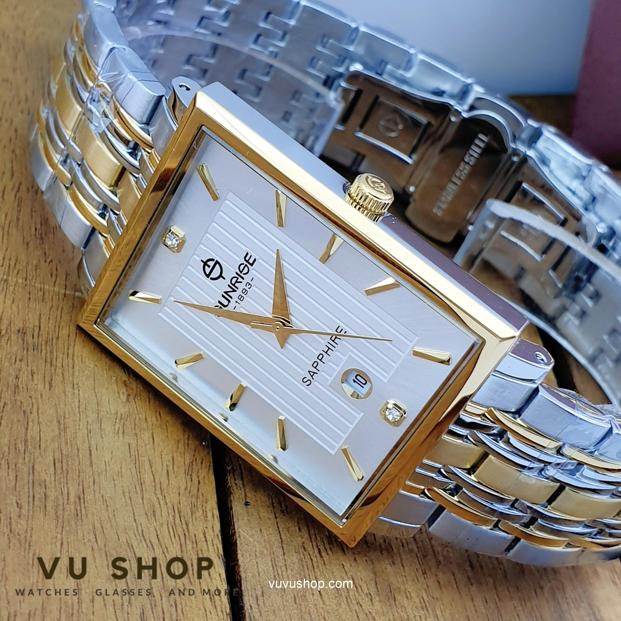 Đồng hồ đôi SUNRISE 1190SA Chính hãng - Ảnh 4
