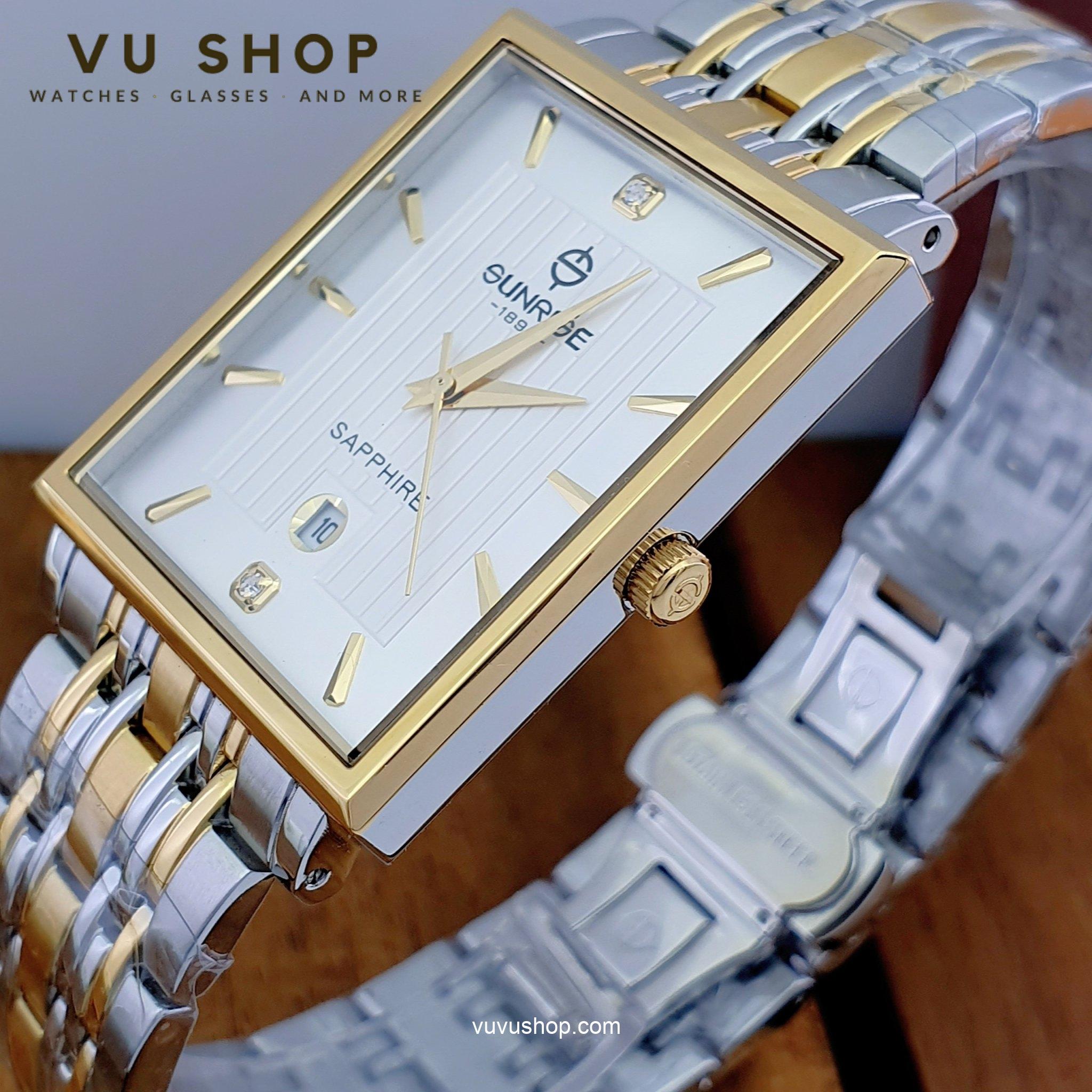 Đồng hồ nam SUNRISE 1190SA Chính hãng - Ảnh 9