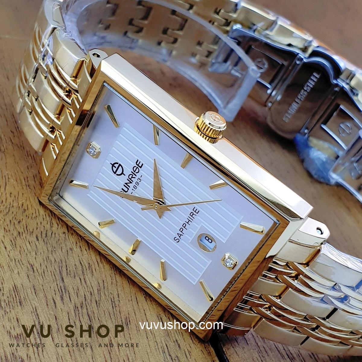 Đồng hồ đôi SUNRISE 1190SA Chính hãng - Ảnh 4