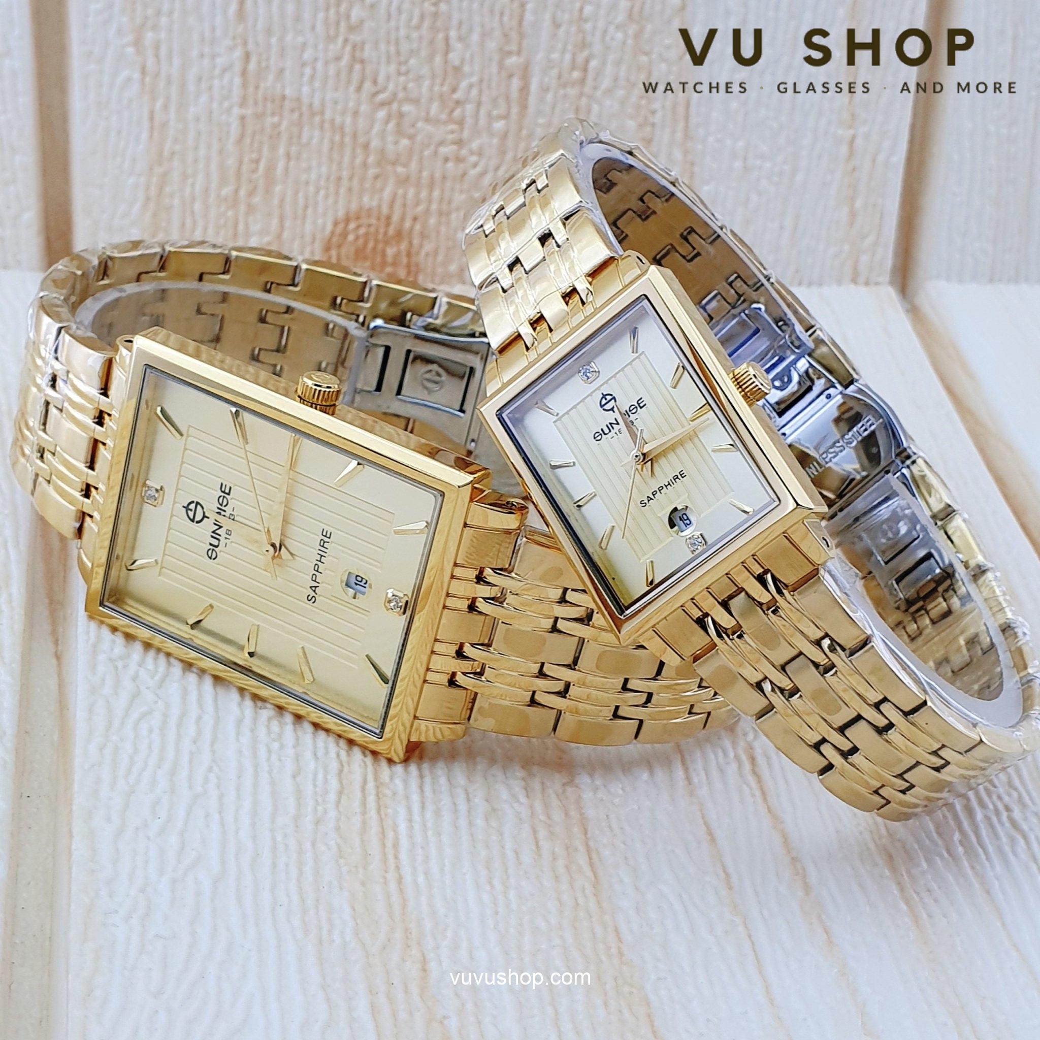 Đồng hồ đôi SUNRISE 1190SA Chính hãng - Ảnh 2