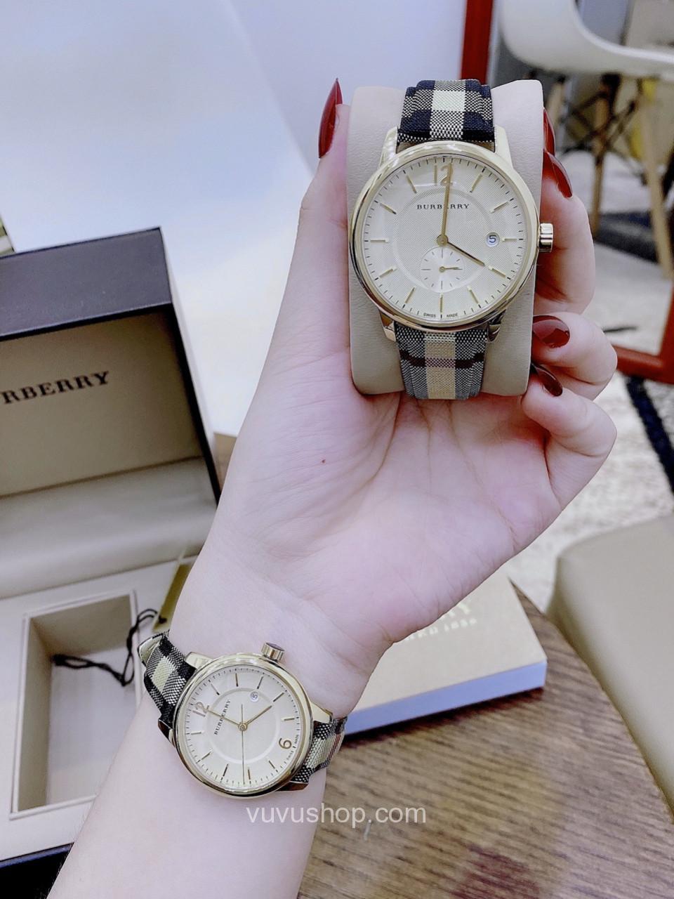 ĐỒNG HỒ ĐÔI BURBERRY BU10104-10001 - Like auth - Ảnh 3
