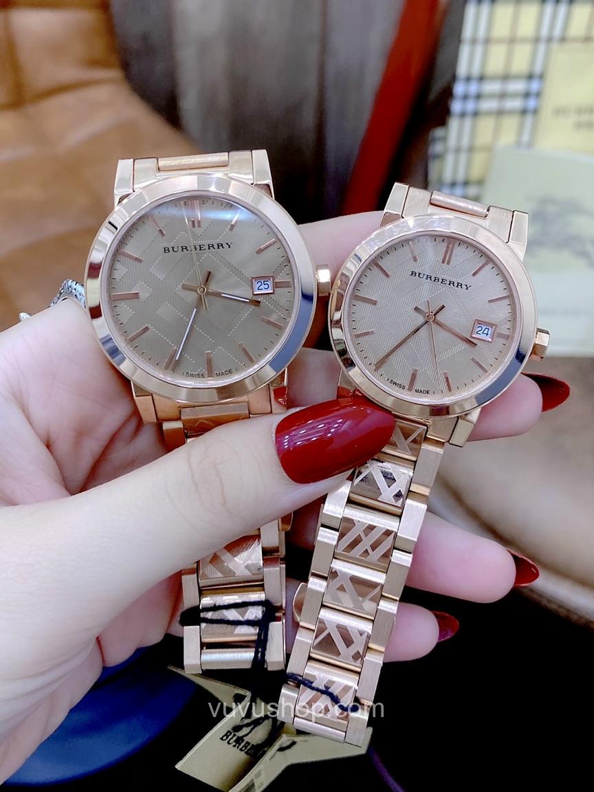 ĐỒNG HỒ ĐÔI BURBERRY BU9039-9146 - Like auth - Ảnh 6