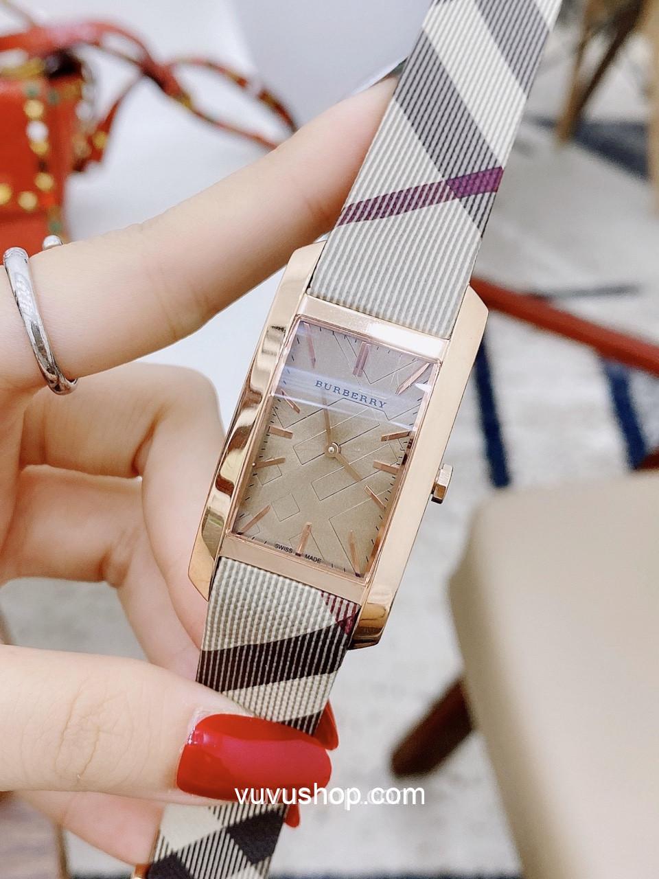 ĐỒNG HỒ NỮ BURBERRY BU9408 - The Pioneer Square Case - Like auth