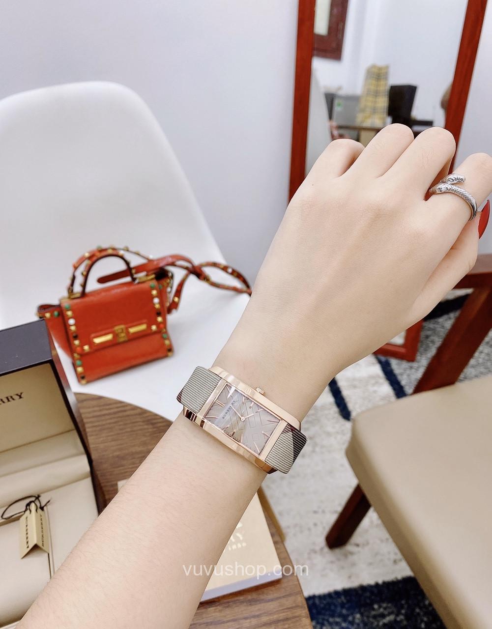 ĐỒNG HỒ NỮ BURBERRY BU9408 - The Pioneer Square Case - Like auth - Ảnh 3