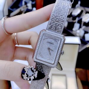 ĐỒNG HỒ NỮ CHANEL BOY FRIEND DIAMOND - Size lớn - 002790027