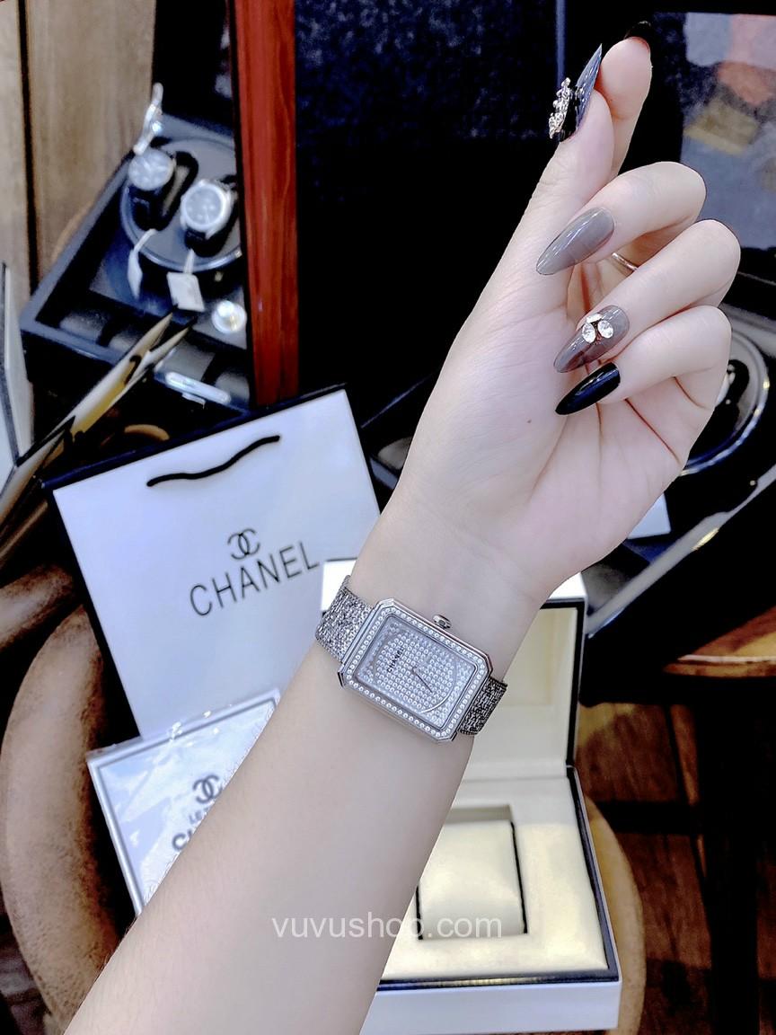ĐỒNG HỒ NỮ CHANEL BOY FRIEND DIAMOND - Size lớn - 002790027 - Ảnh 2