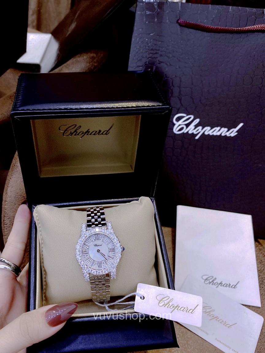ĐỒNG HỒ NỮ CHOPARD L'HEURE DU DIAMANT F1 - 000120010 - Ảnh 8