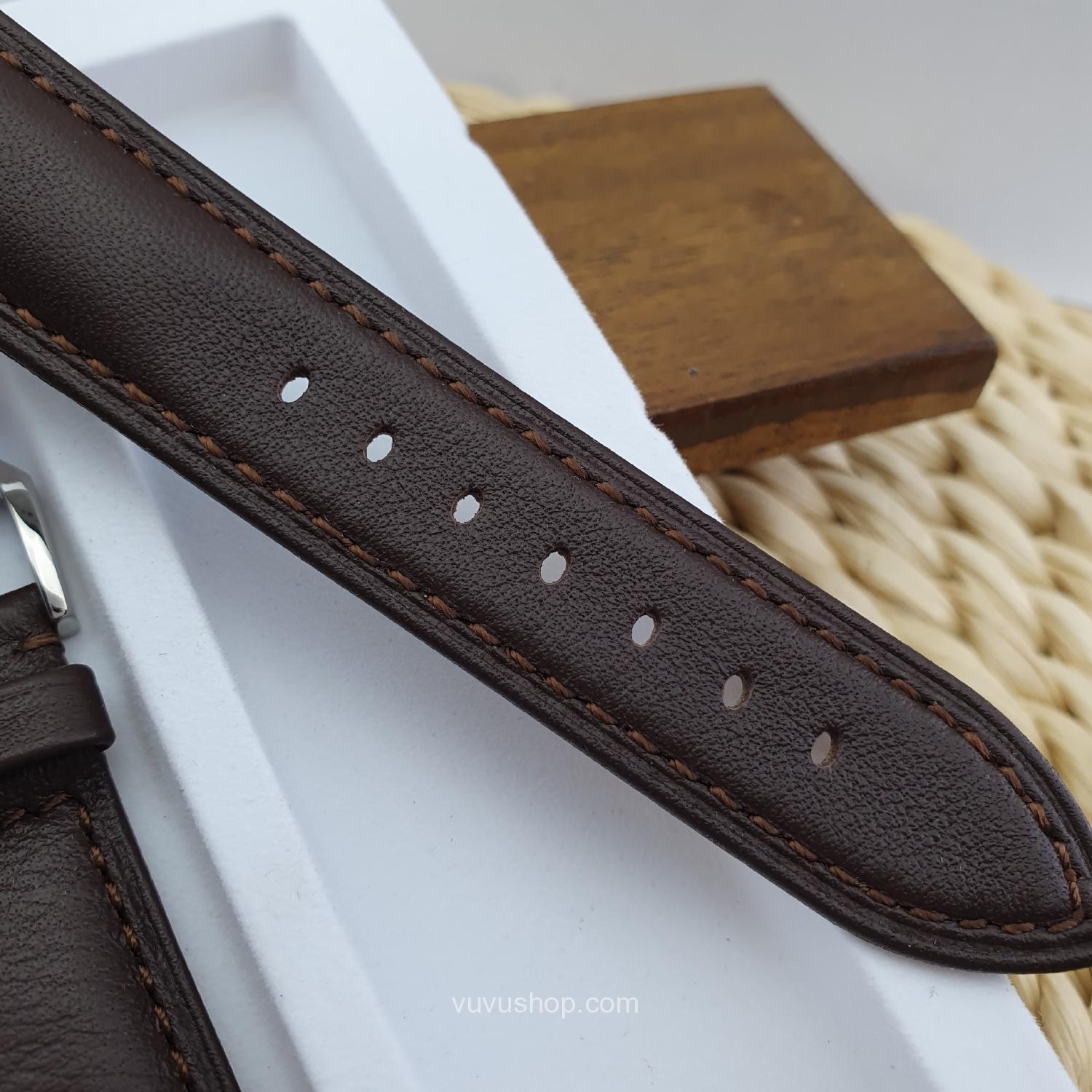 DÂY ĐỒNG HỒ DA BÊ - KÈM KHÓA (Bản dày, mềm) - Ảnh 3