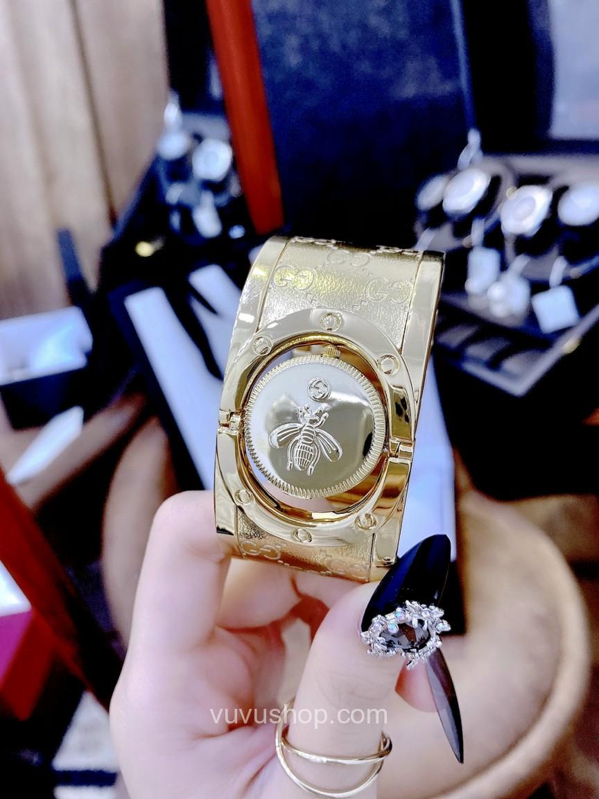 ĐỒNG HỒ NỮ GUCCI F1- VÒNG TAY BẢN LỚN - 700825008 - Ảnh 5