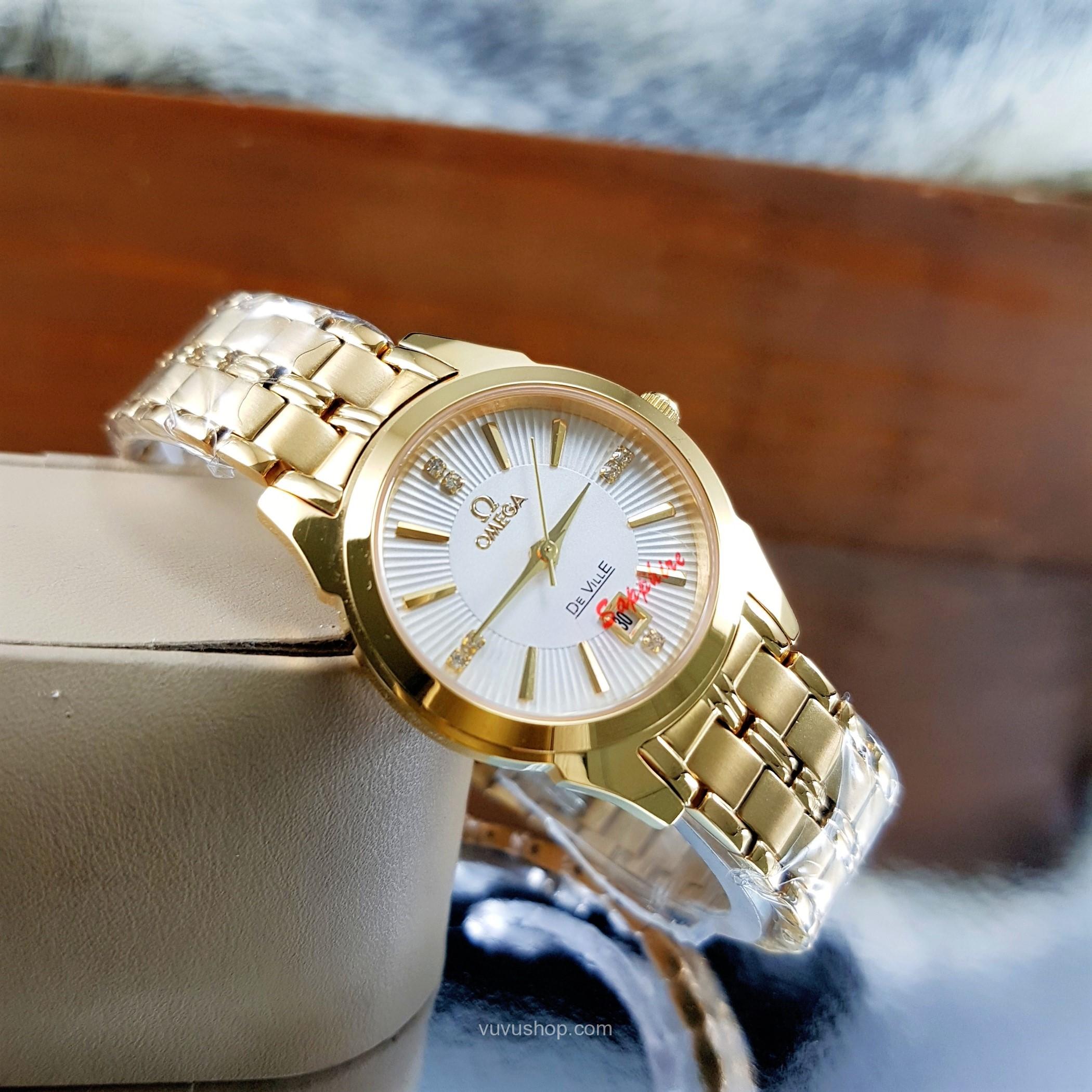 Đồng hồ đôi OMEGA 802M - Kính Sapphire - Ảnh 12