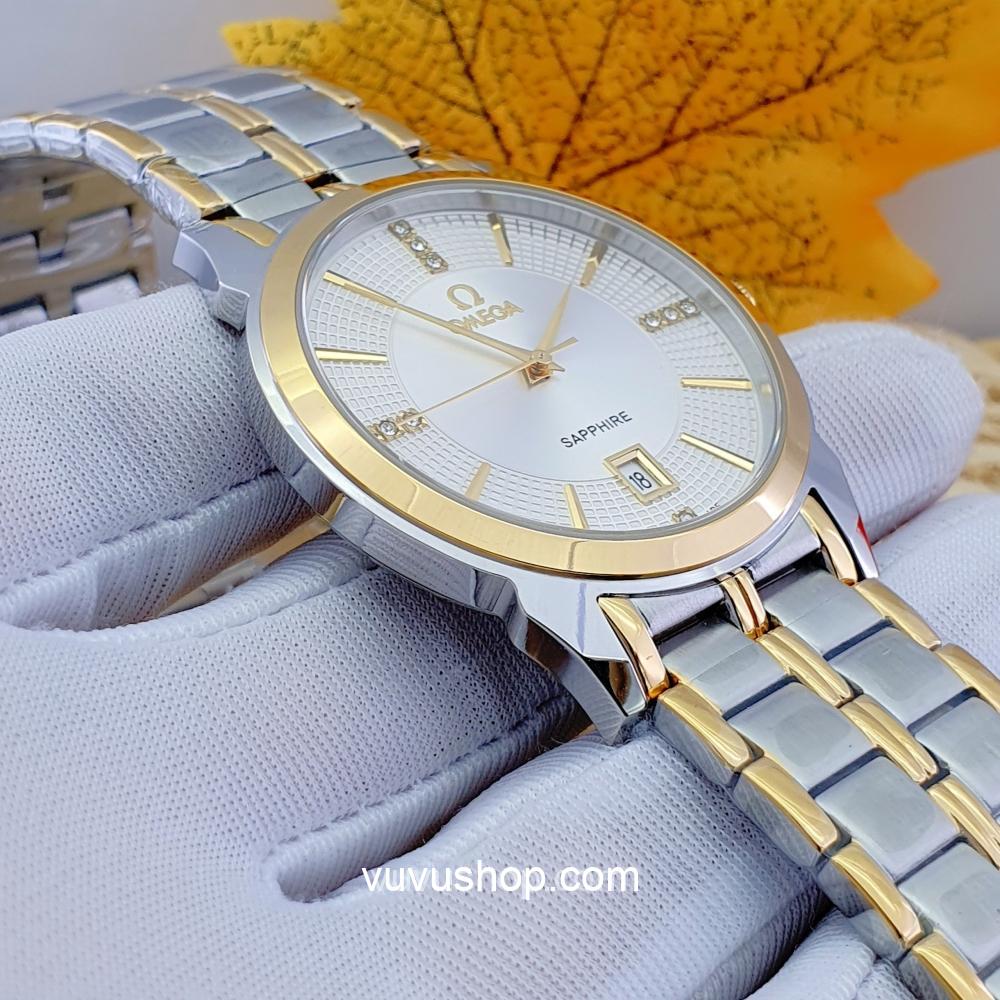 Đồng hồ đôi OMEGA 802M - Kính Sapphire - Ảnh 9