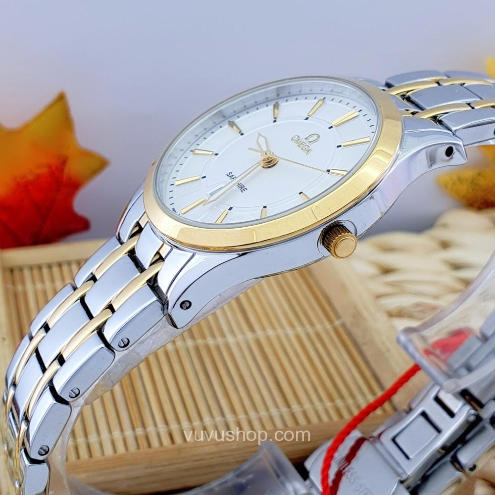 Đồng hồ nữ OMEGA 9155L F1 - Kính Sapphire - Ảnh 2