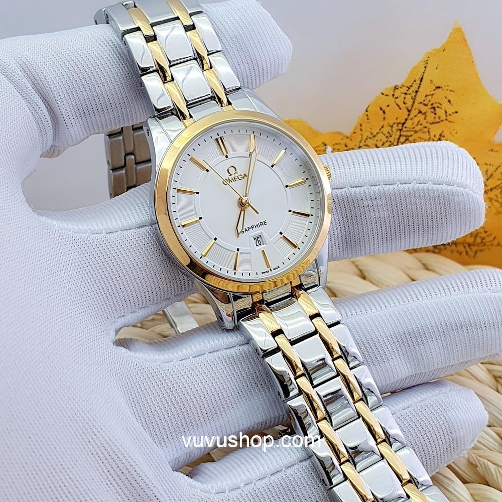 Đồng hồ nữ OMEGA 9155L F1 - Kính Sapphire - Ảnh 5