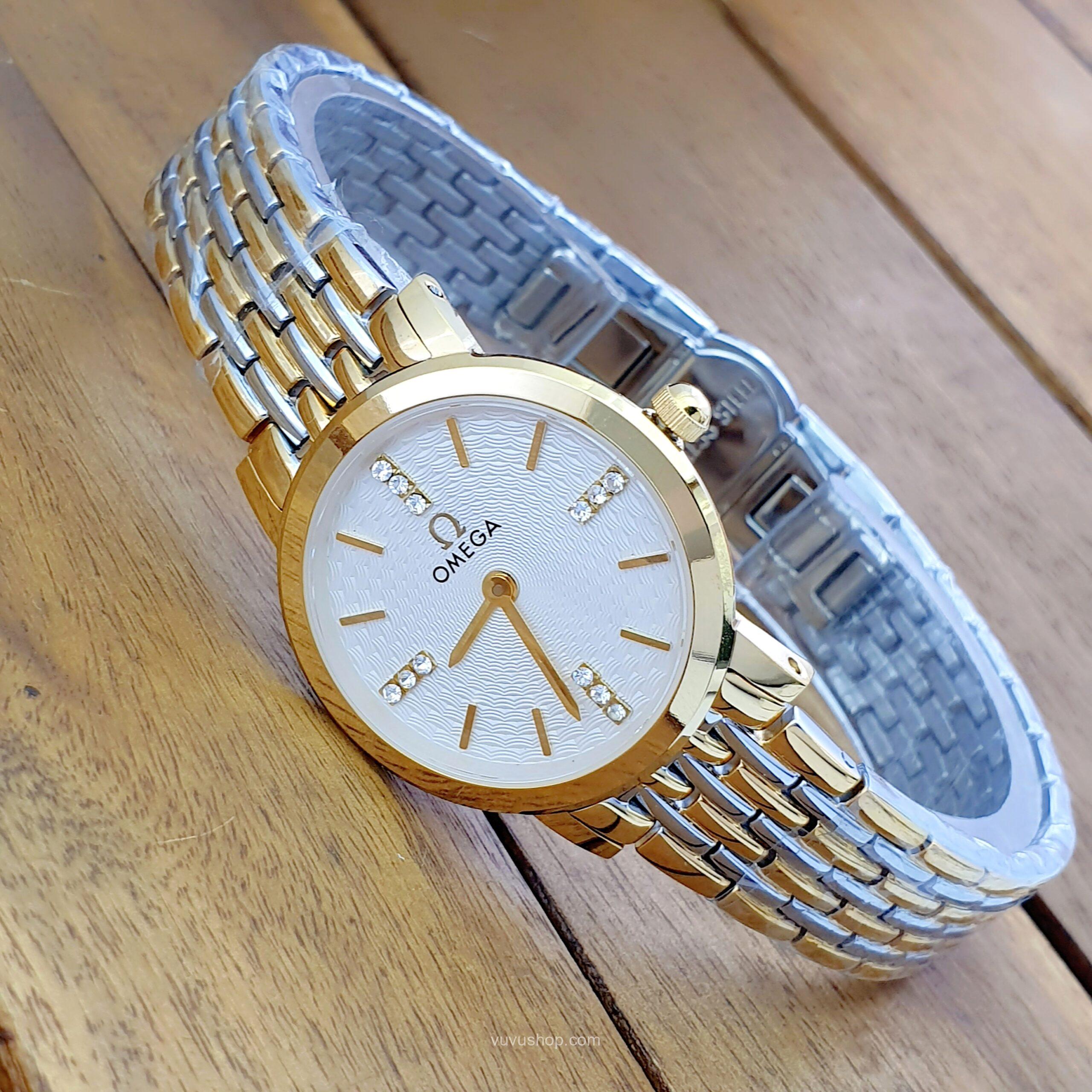 Đồng hồ đôi OMEGA 808M Siêu mỏng Kính Sapphire - Ảnh 4