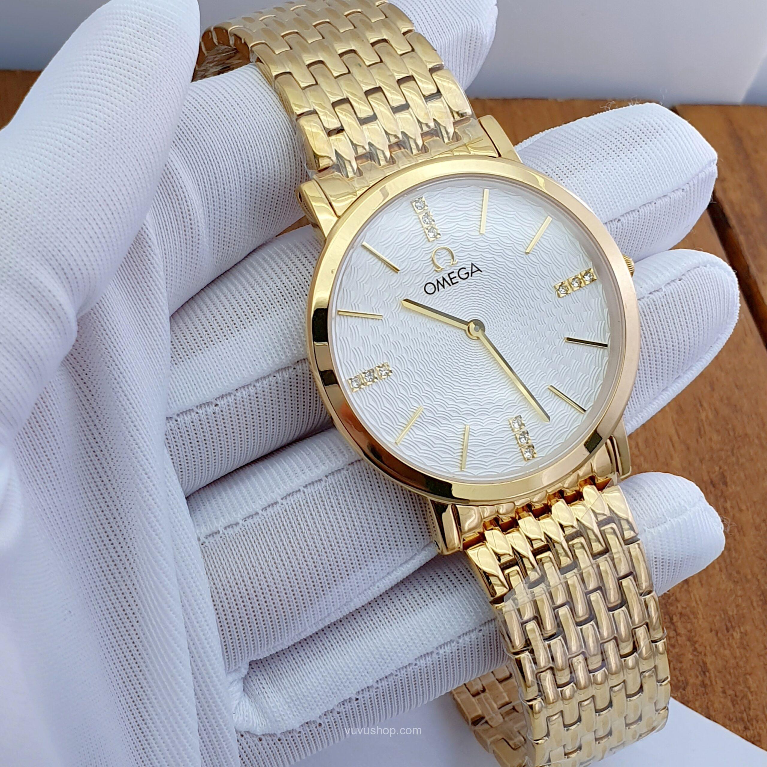 Đồng hồ đôi OMEGA 808M Siêu mỏng Kính Sapphire - Ảnh 13