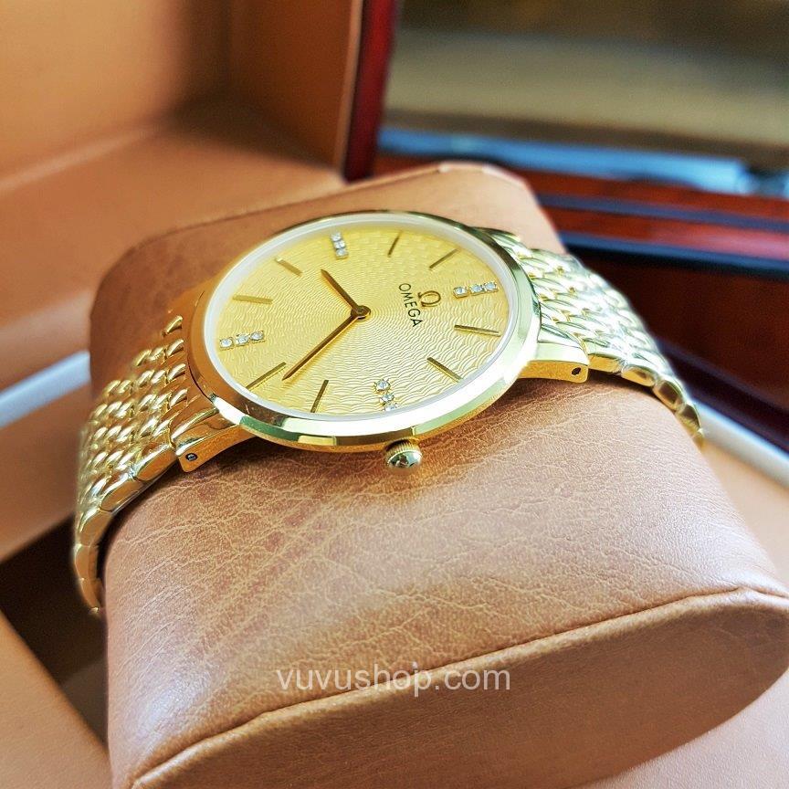 Đồng hồ đôi OMEGA 808M Siêu mỏng Kính Sapphire - Ảnh 7