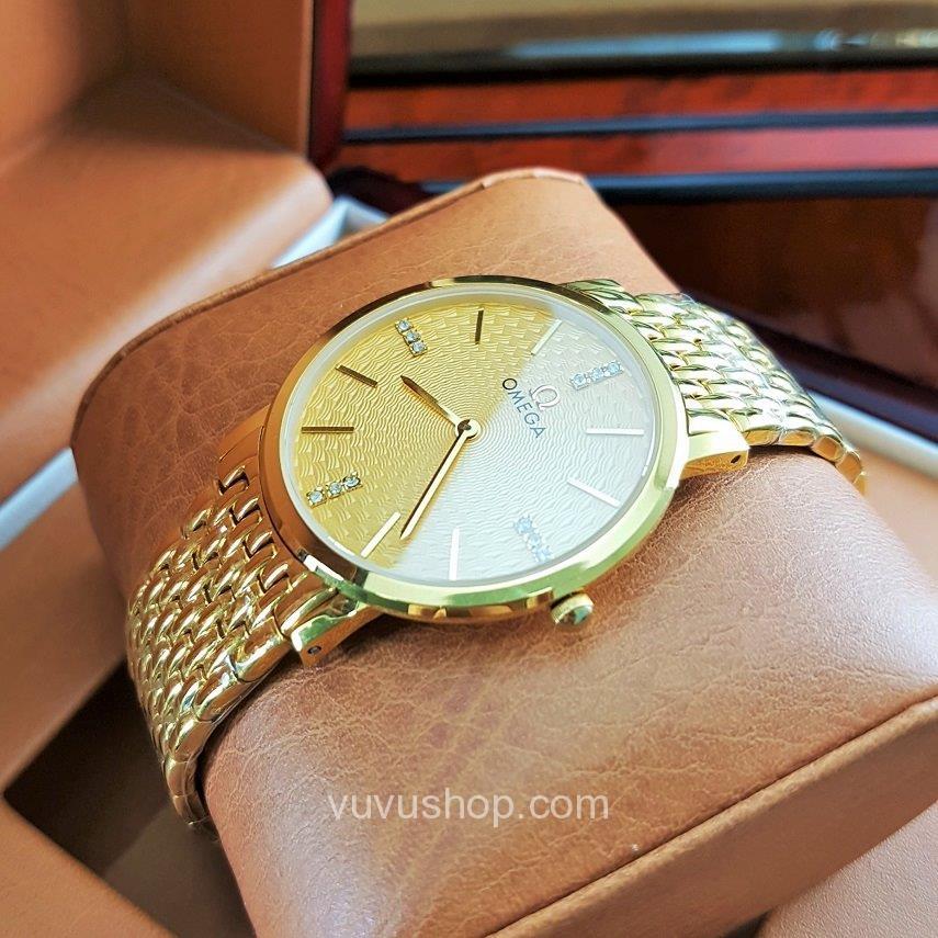 Đồng hồ đôi OMEGA 808M Siêu mỏng Kính Sapphire - Ảnh 8