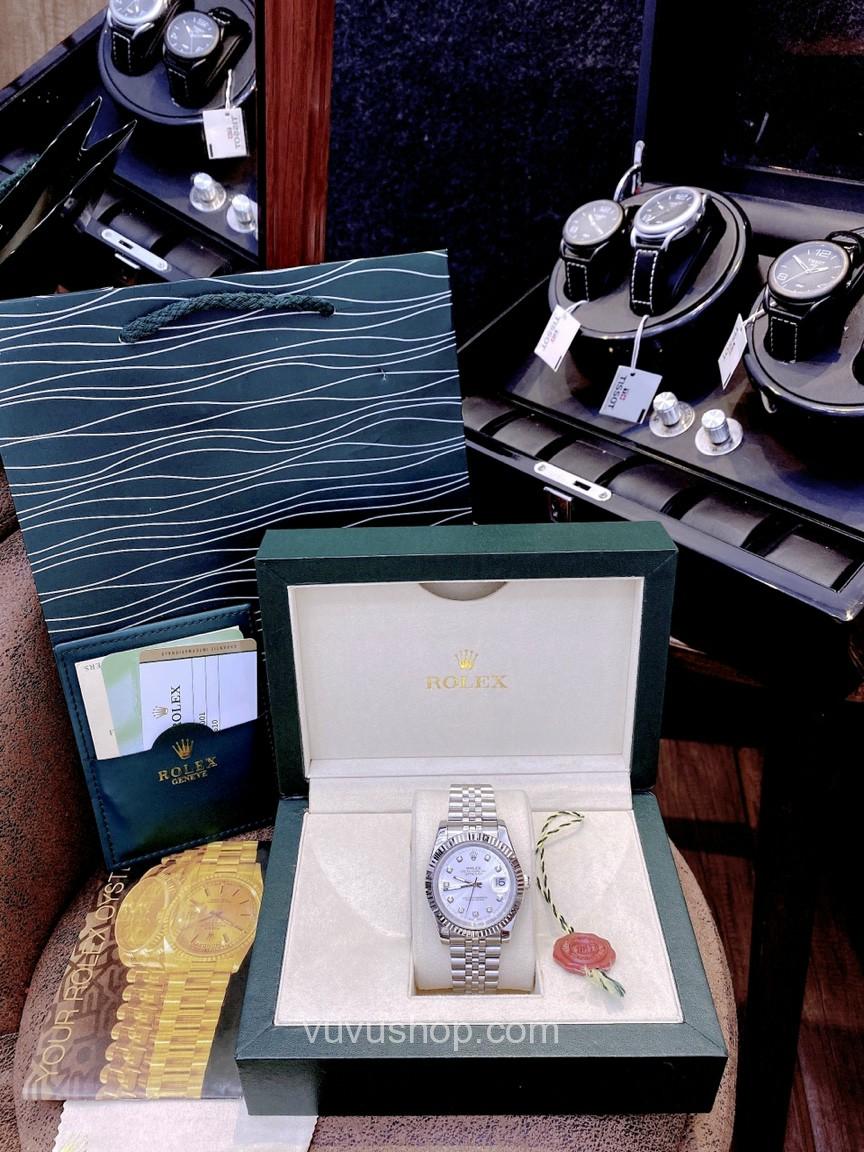 Đồng hồ đôi ROLEX Oyster Date Just - Quartz - Ảnh 12