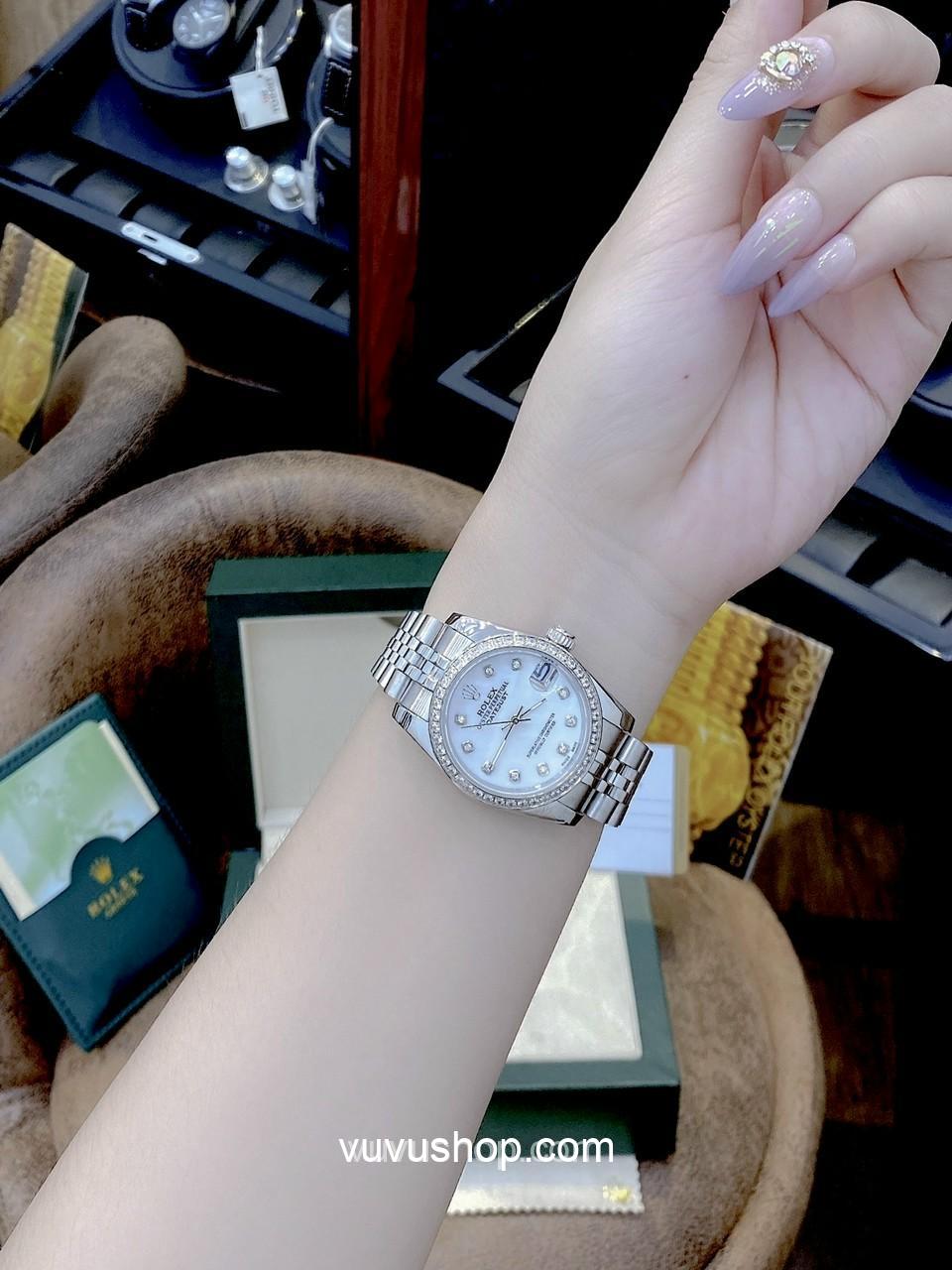 Đồng hồ đôi ROLEX Oyster Date Just - Quartz - Ảnh 3