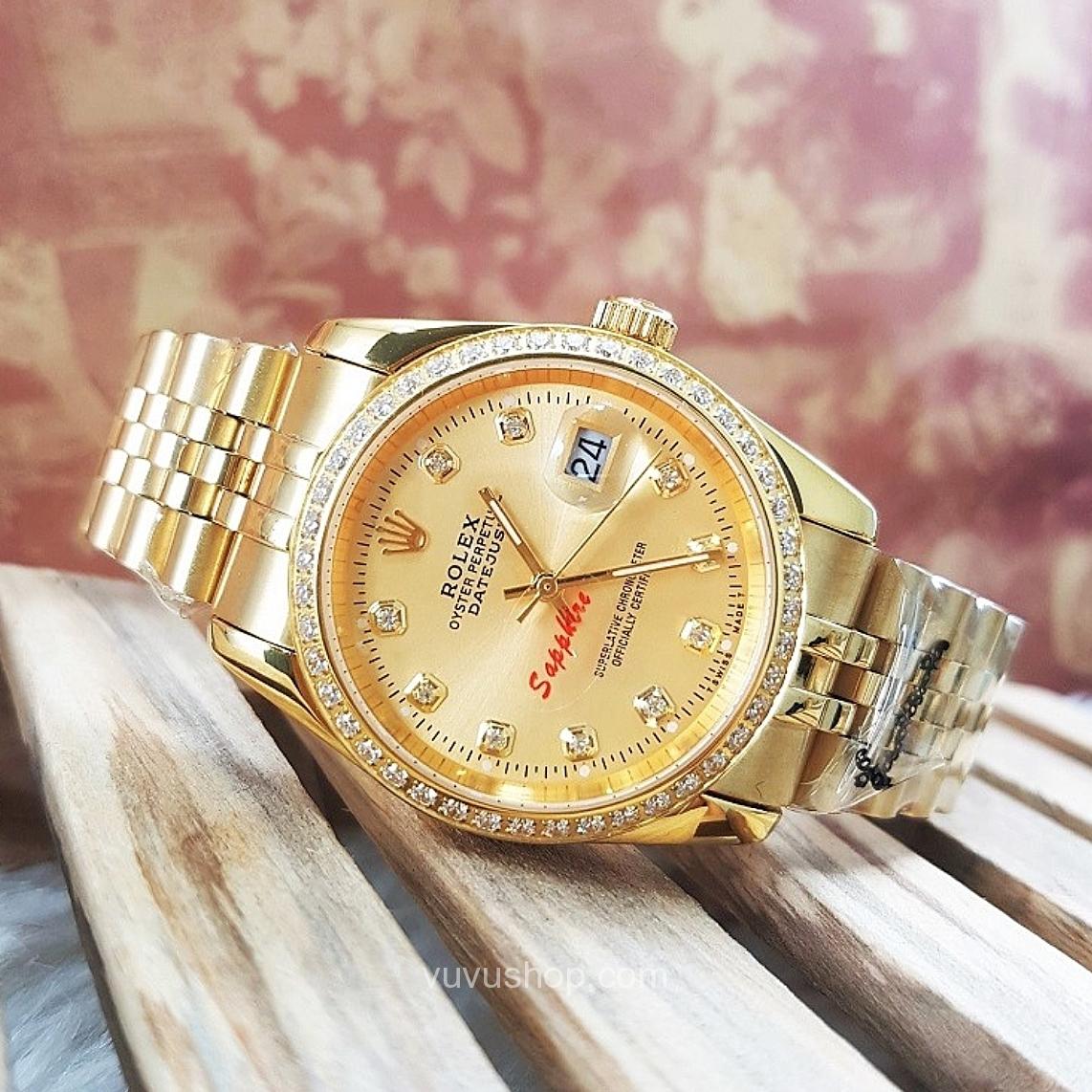 Đồng hồ nam ROLEX OYSTER F1 Máy pin - Ảnh 4