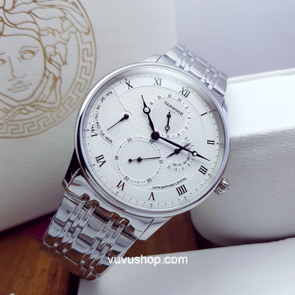 Đồng hồ nam SUNRISE 1134SA Chính hãng - Ảnh 4