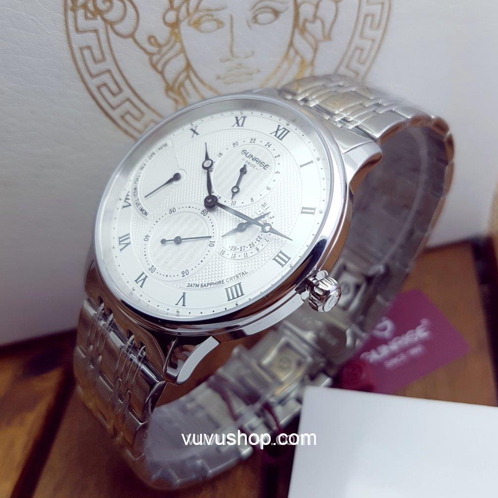Đồng hồ nam SUNRISE 1134SA Chính hãng - Ảnh 3