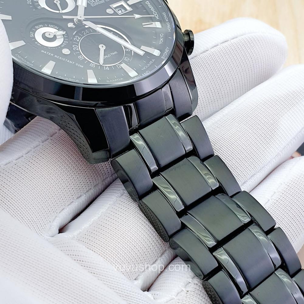 Đồng hồ nam SUNRISE 1135SA World time - Chính hãng - Ảnh 4
