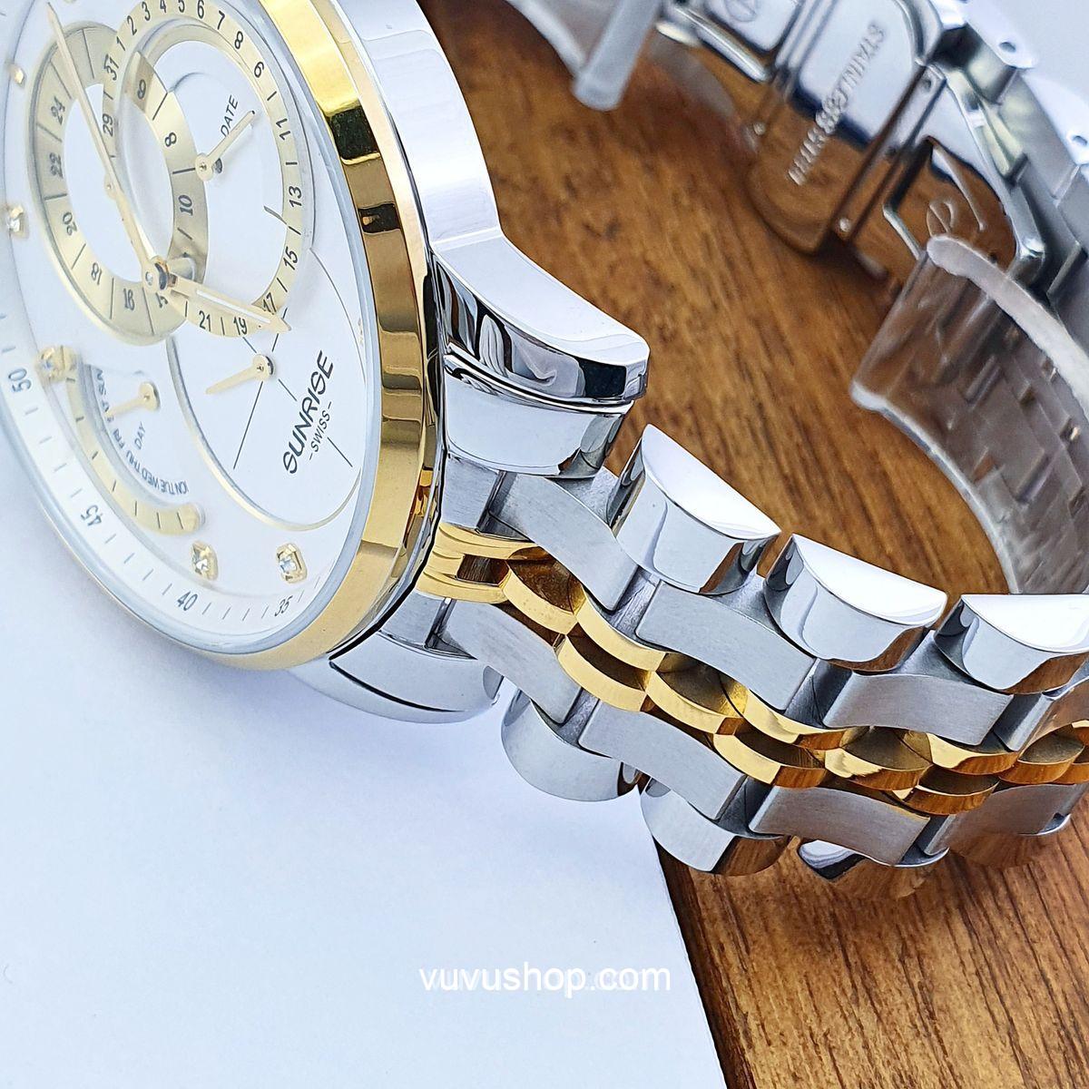 Đồng hồ nam SUNRISE 1146SA Chính hãng - Ảnh 3