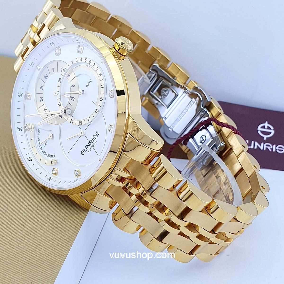 Đồng hồ nam SUNRISE 1146SA Chính hãng - Ảnh 3