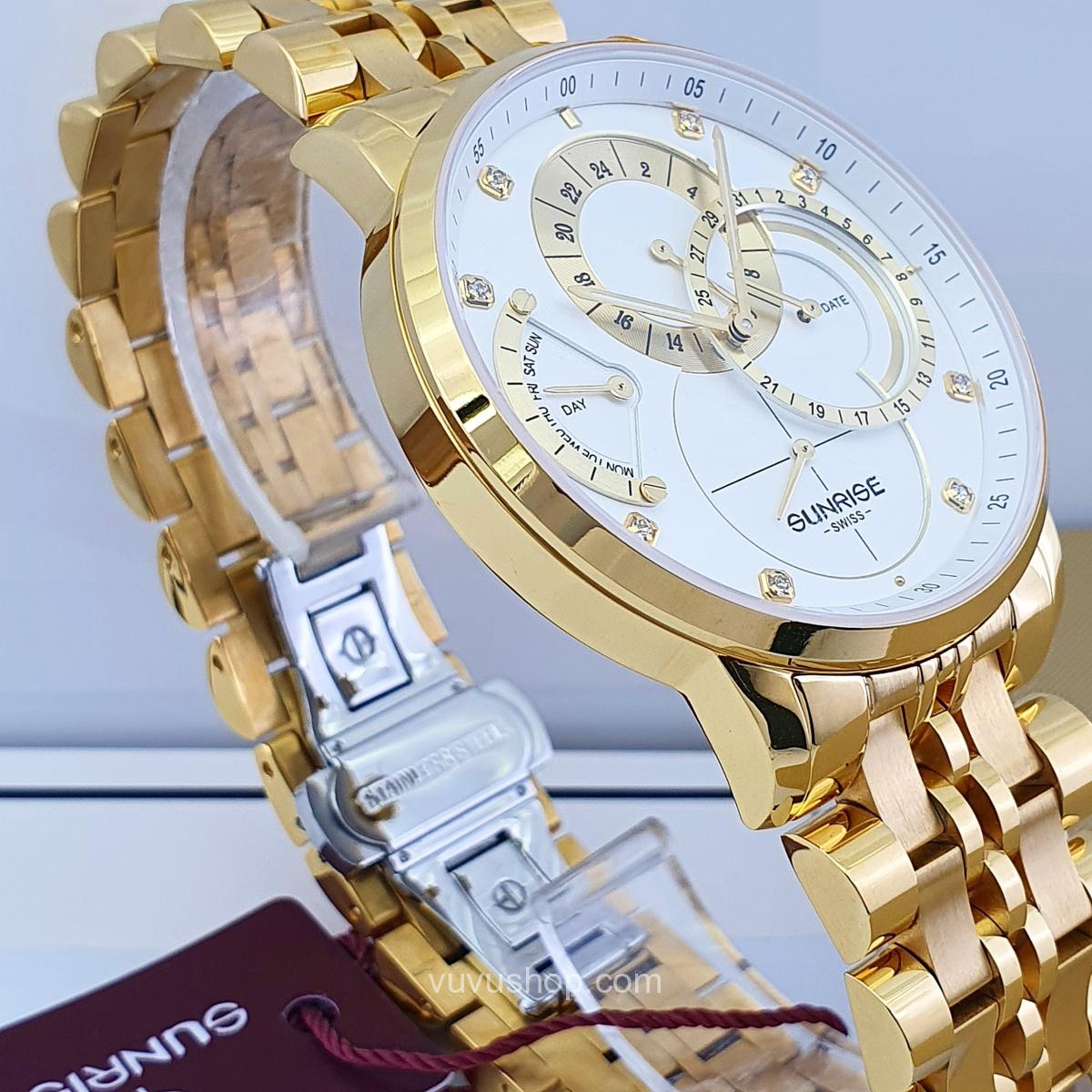 Đồng hồ nam SUNRISE 1146SA Chính hãng - Ảnh 5