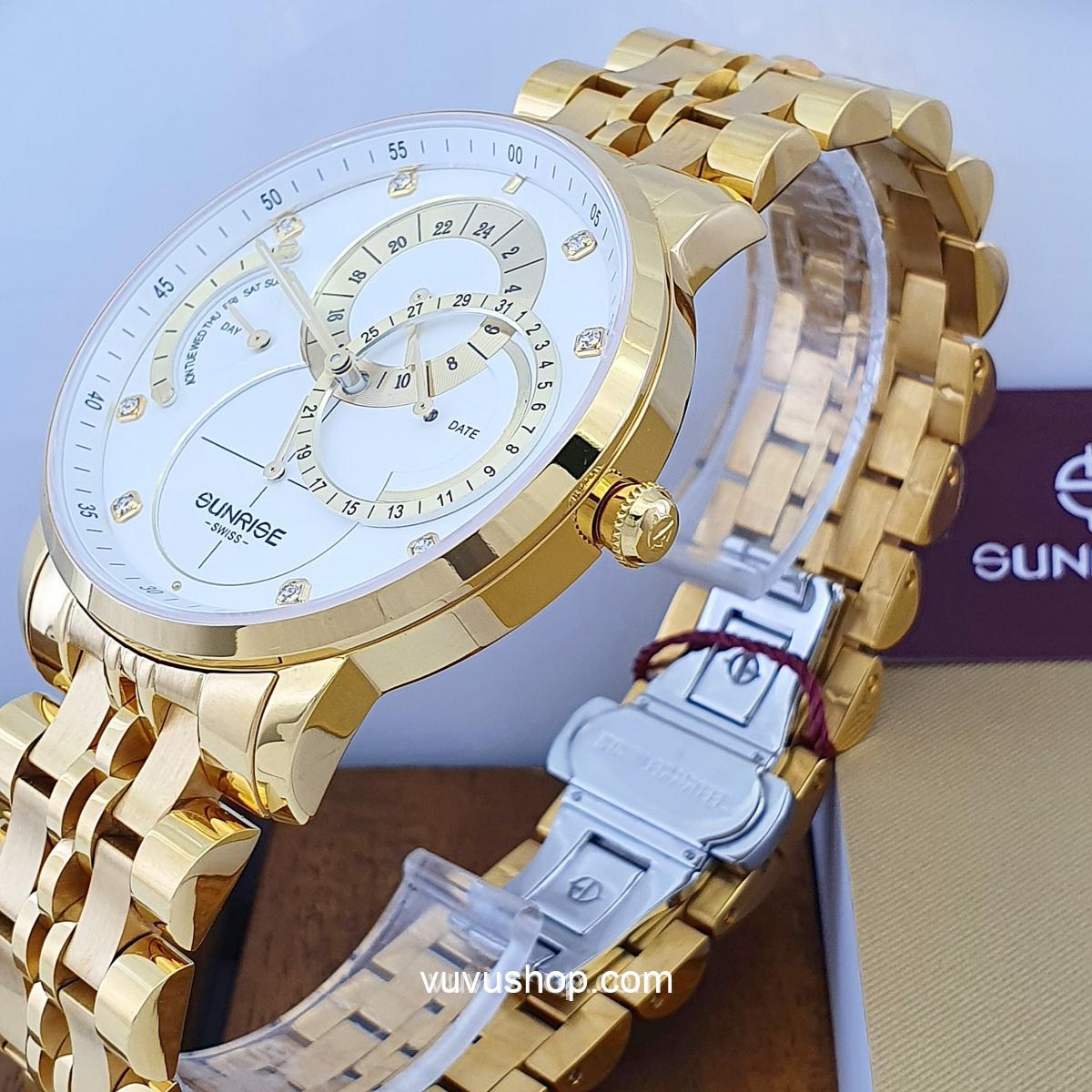 Đồng hồ nam SUNRISE 1146SA Chính hãng - Ảnh 4