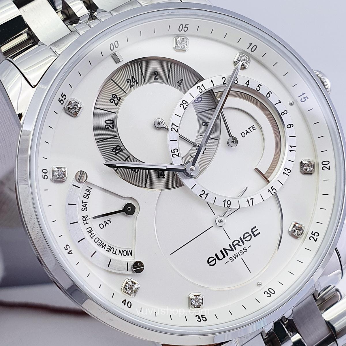 Đồng hồ nam SUNRISE 1146SA Chính hãng - Ảnh 4