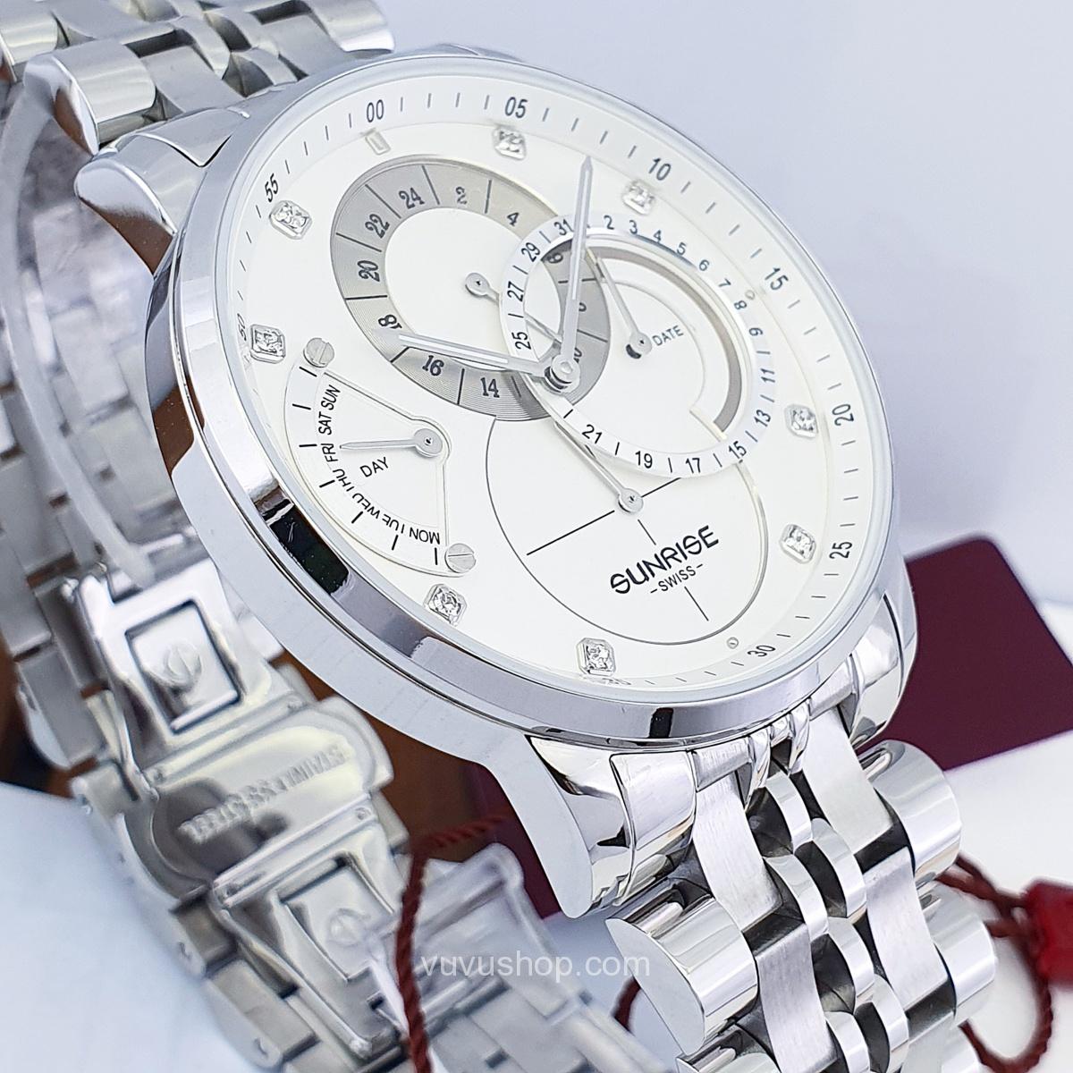 Đồng hồ nam SUNRISE 1146SA Chính hãng - Ảnh 6