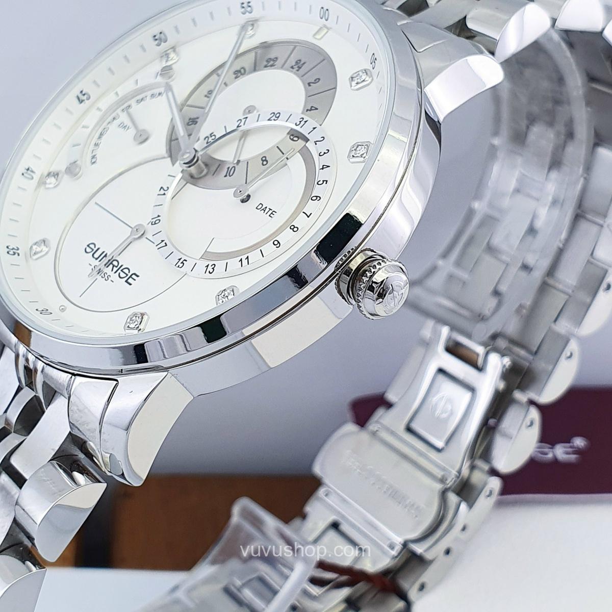 Đồng hồ nam SUNRISE 1146SA Chính hãng - Ảnh 7