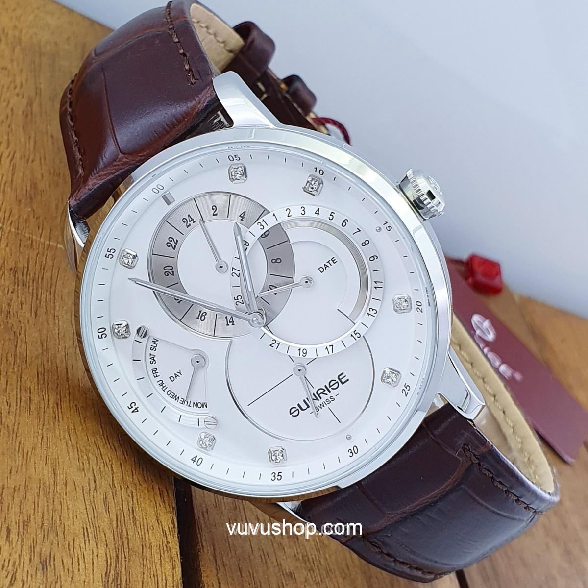 Đồng hồ nam SUNRISE 1146PA Chính hãng - Ảnh 14