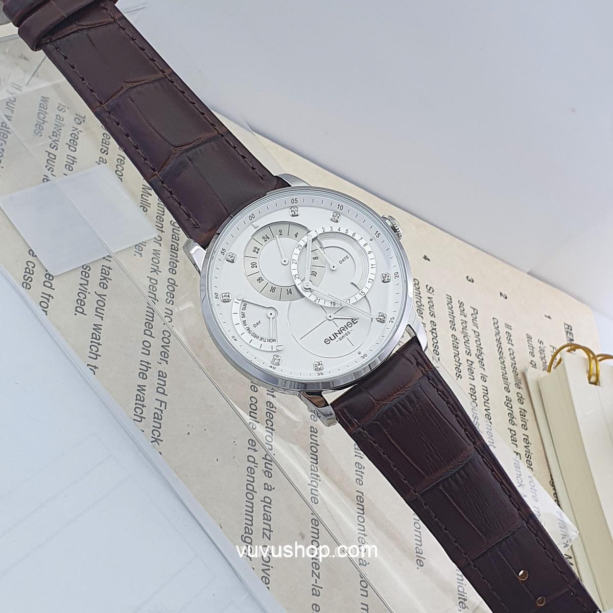 Đồng hồ nam SUNRISE 1146PA Chính hãng - Ảnh 11