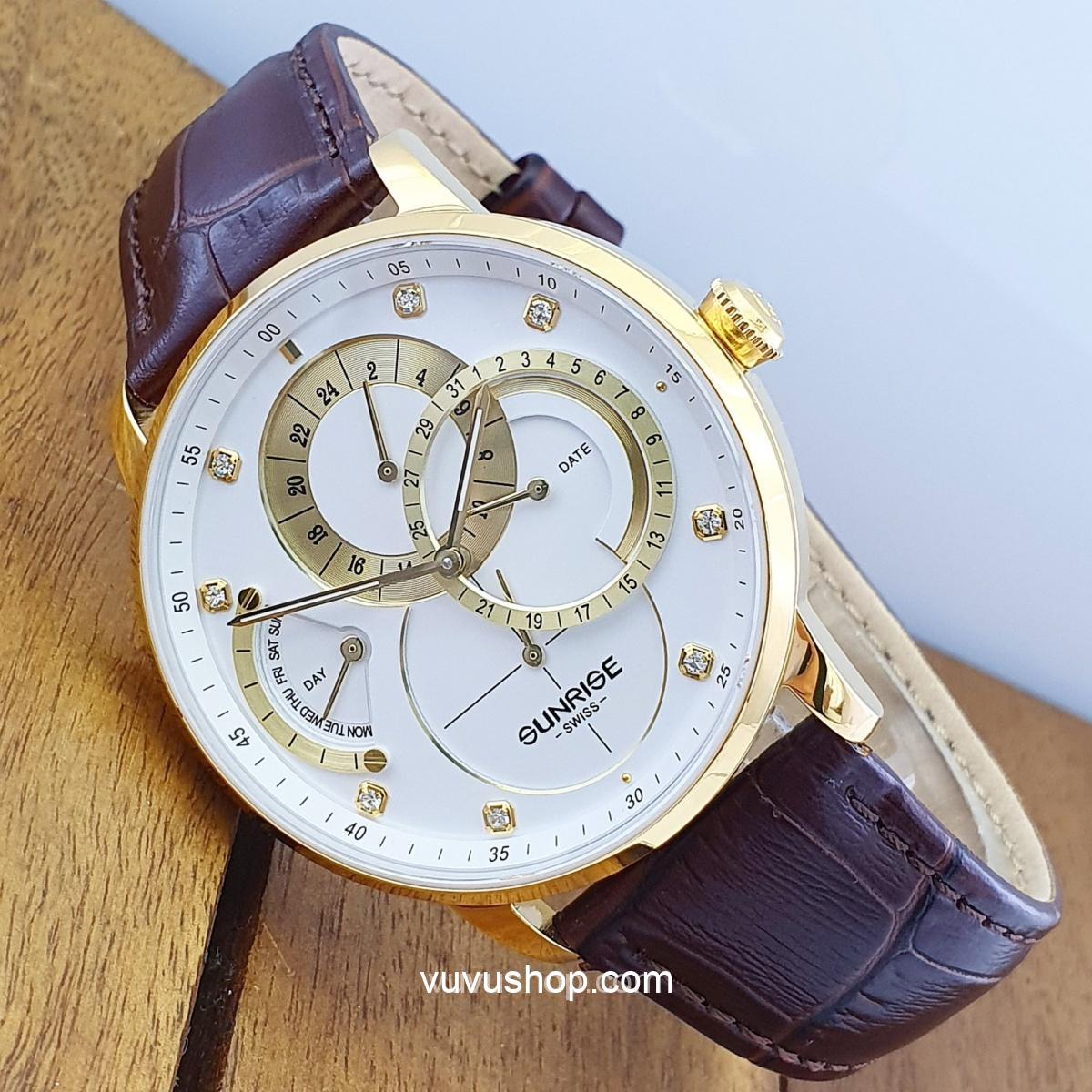 Đồng hồ nam SUNRISE 1146PA Chính hãng - Ảnh 5
