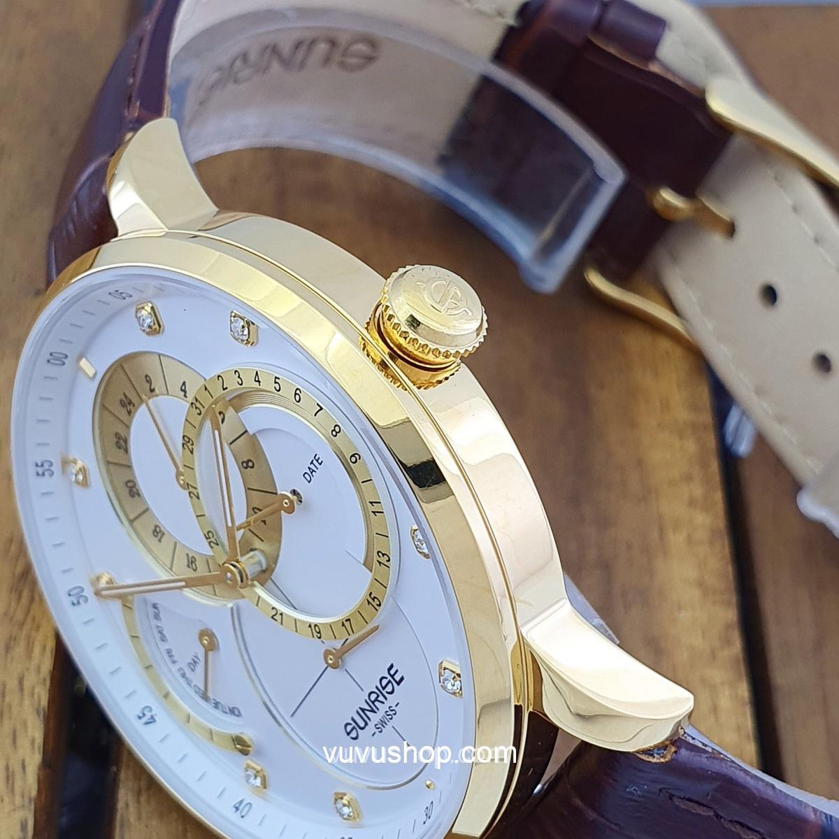 Đồng hồ nam SUNRISE 1146PA Chính hãng - Ảnh 6