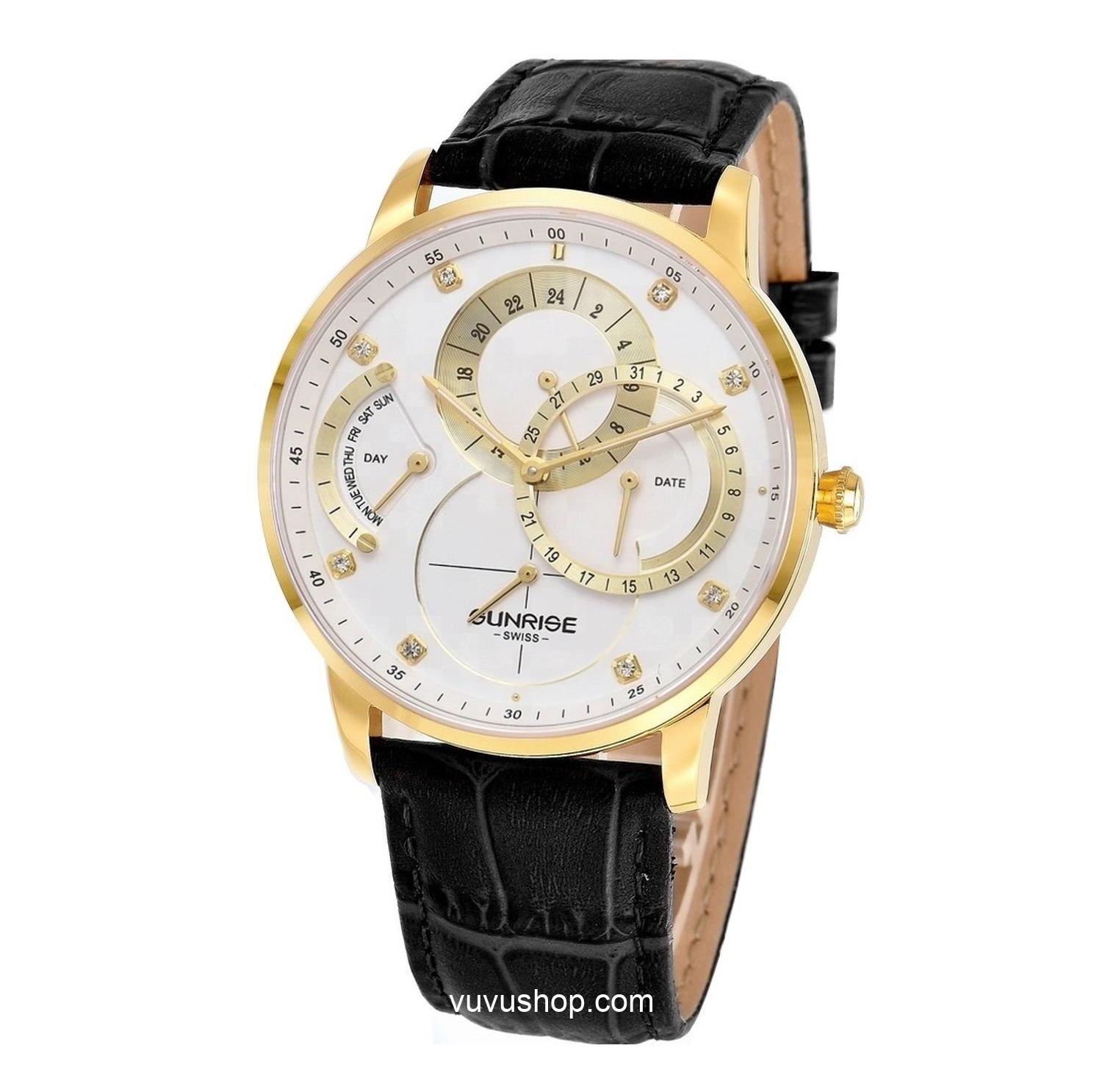 Đồng hồ nam SUNRISE 1146PA Chính hãng - Ảnh 3