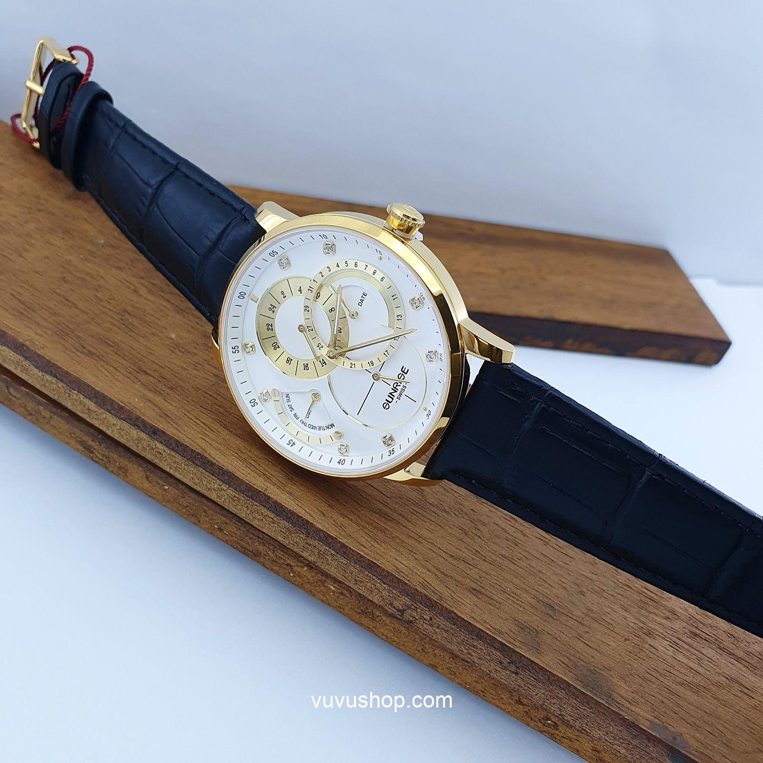 Đồng hồ nam SUNRISE 1146PA Chính hãng - Ảnh 12