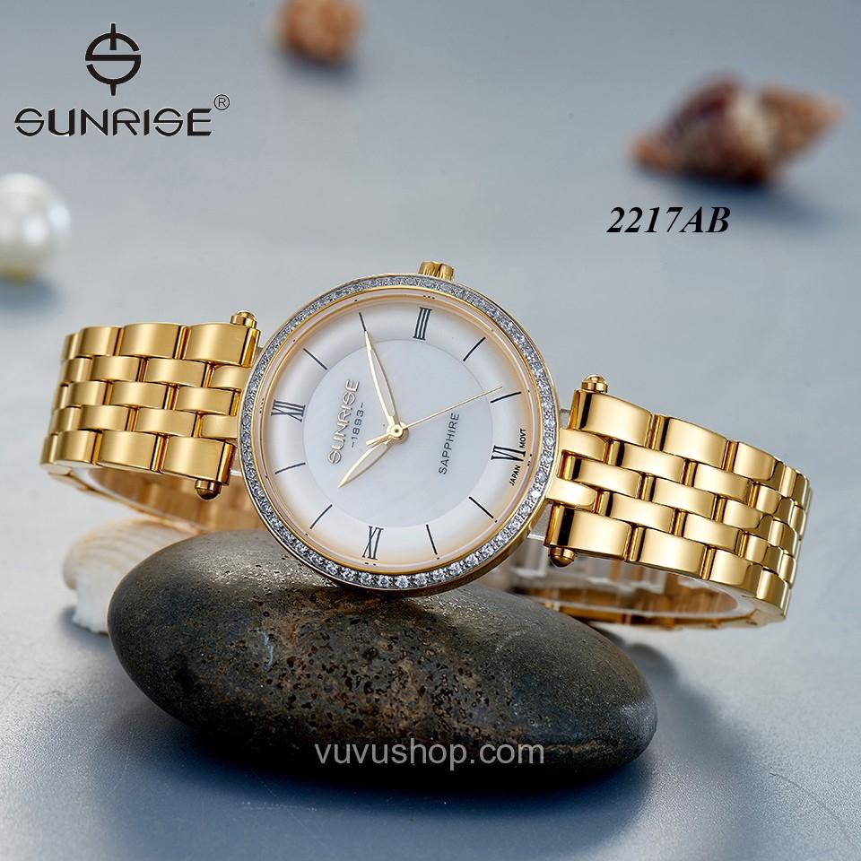 Đồng hồ nữ Sunrise 2217AB - Chính hãng, Kính Sapphire - Ảnh 3