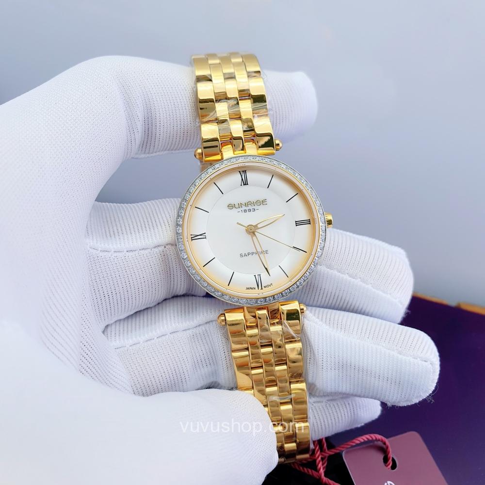 Đồng hồ nữ Sunrise 2217AB - Chính hãng, Kính Sapphire - Ảnh 6
