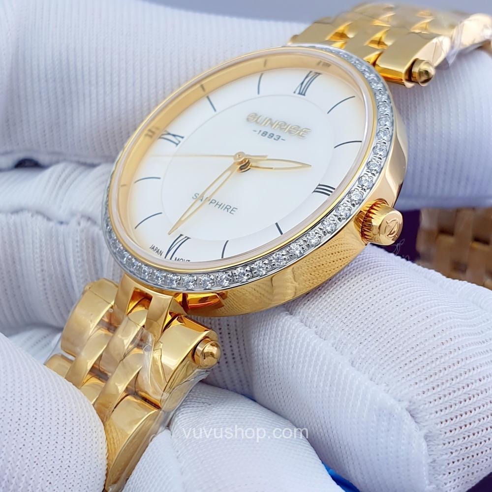 Đồng hồ nữ Sunrise 2217AB - Chính hãng, Kính Sapphire - Ảnh 5